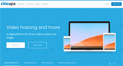 Desktop Screenshot of cincopa.com