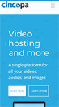 Mobile Screenshot of cincopa.com